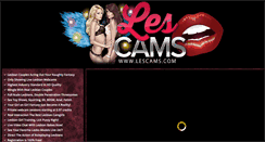 Desktop Screenshot of lescams.com